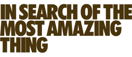 In Search of the Most Amazing Thing logo for Commodore 64
